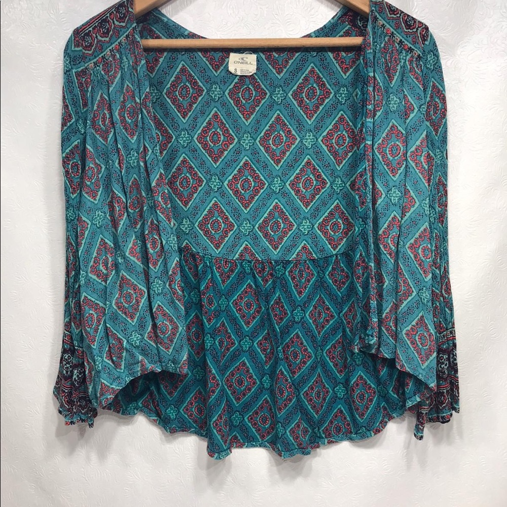 O’Neill women’s cardigan/kimono top size small